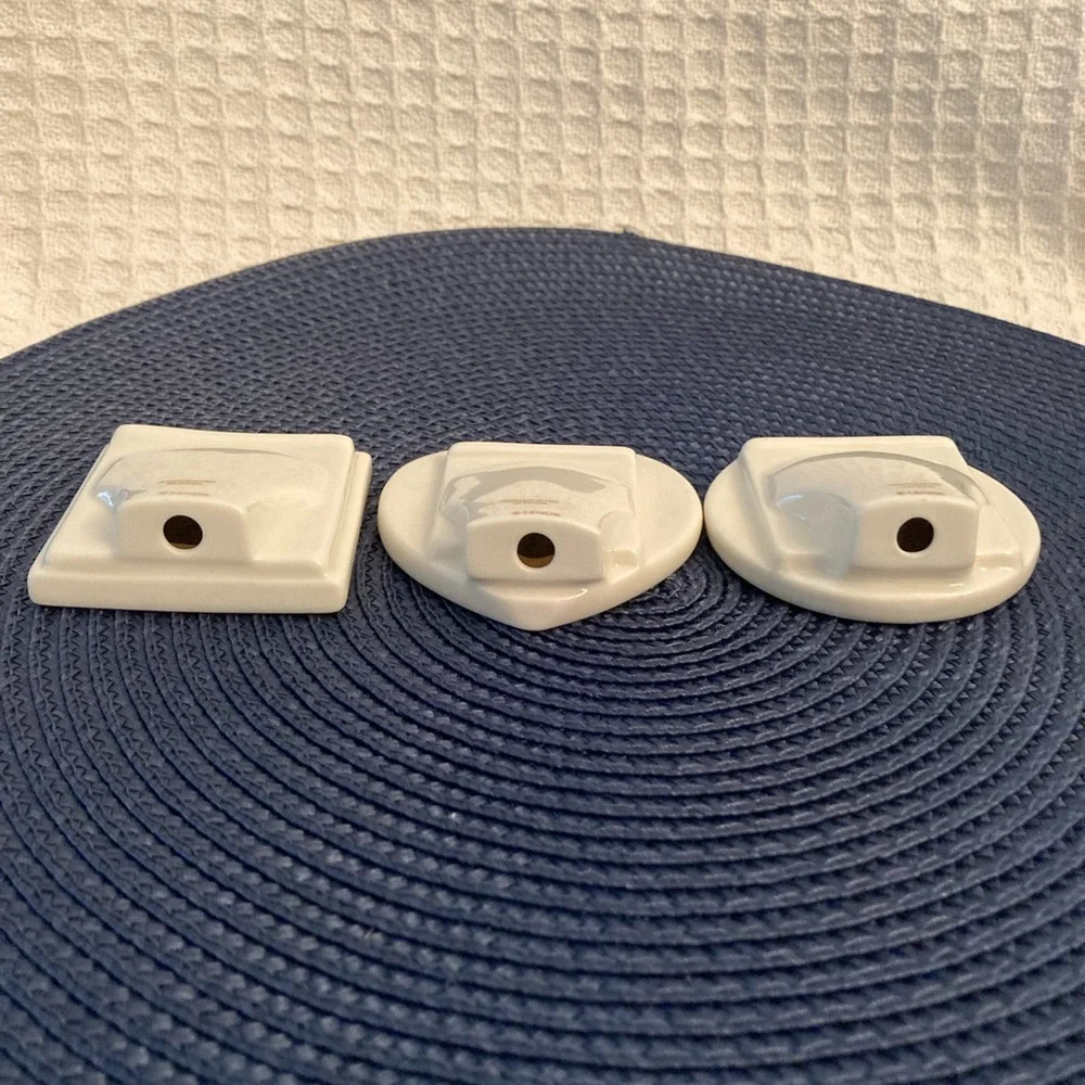 Lenox Set Of 3 Mini Porcelain Frames 3 Different Shapes